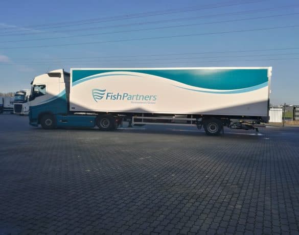 Vrachtwagen bestickering
