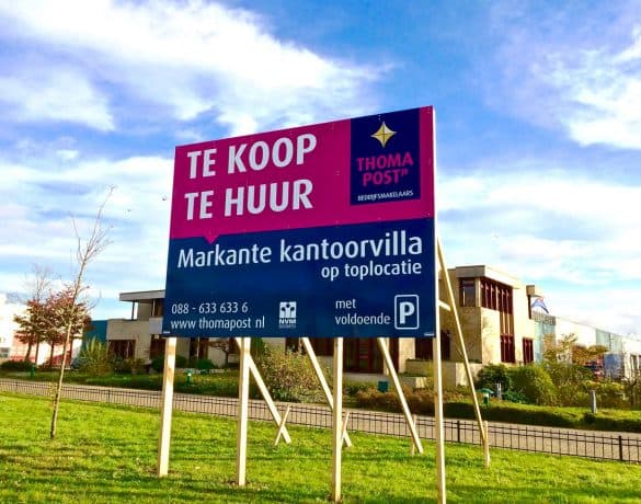 Bouwbord Thoma Post